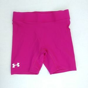 UNDER ARMOUR COMPRESSION SHORTS HOT PINK XS